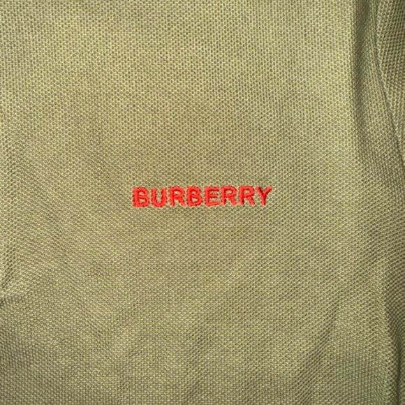 Burberry Green Collared Shirt – Extra Small - Picture 4 of 4